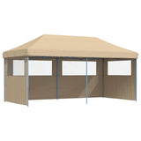 Party Tent Folding Beige 292 x 580 x 315 cm Oxford Fabric 42023654