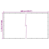 Trailer Net Green 3x6 m HDPE 4002100