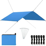 Outdoor Tarp 4x4 m Blue 93060
