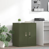 Storage Cabinet Olive Green 60 x 40 x 70 cm Steel 891722