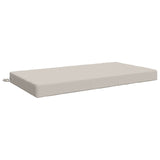 Seat Cushion SOEST 100% Polyester White 120 x 80 x 10 cm 946792