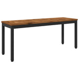 Garden Bench 108.5 x 35 x 45 cm Solid Acacia Wood Rectangular 901295