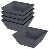 Garden Planter 5 pcs Anthracite 40 x 40 x 15 cm 873815