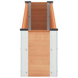 Garden Raised Bed Brown 200 x 30 x 36 cm 42039030