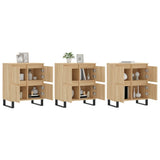 Sideboards 3 pcs Sonoma Oak Engineered Wood 3190208