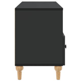 TV Cabinet Black 102 x 34.5 x 50 cm Engineered Wood 894216