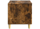 Bathroom Sink Cabinet ARNHEM Smoked Oak 82 x 41x 59 cm 896580