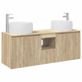 Bathroom Cabinet Set 3 pcs Sonoma Oak 49.5 x 44.5 x 66 cm 3405719