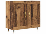 Highboard Old Wood 69.5 x 34 x 180 cm Engineered Wood 3415729