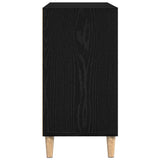 Sideboard Black Oak 103.5 x 35 x 70 cm Engineered Wood 862590