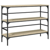 Console Table Sonoma Oak 100x32x75 cm Engineered Wood 839049