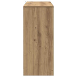 Sideboard Artisan Oak 102x33x75 cm Engineered Wood 856781