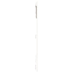 ZNTS Wall Headboard White 185x3x110 cm Solid Wood Pine 824964