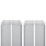Retractable Side Awning Cream 100x1000 cm 48473
