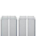 Retractable Side Awning Red 140x600 cm 48459