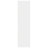 Bookcase White 80x30x114 cm Engineered Wood 857931