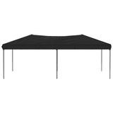 Folding Party Tent Black 3x6 m 93539