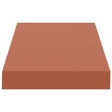 Wall Shelf 4 pcs Red 50 x 23 x 4 cm Engineered Wood 42019925