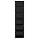 Sideboard Black Oak 45 x 41 x 185 cm Engineered Wood 3443783