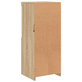 Sideboard with LED Lights Sonoma Oak 41x37x100 cm 836688