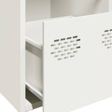 Sideboard White 68x39x73.5 cm Cold-rolled Steel 851261