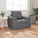 Sofa Bed Dark Grey 98 x 71 x 83 cm Fabric 4106656