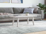 Table Top White 80x40x2,5 cm Solid Wood Pine Rectangular 824401