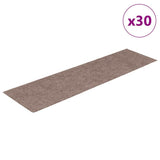 Stair Mats Self-adhesive 30 pcs 76x20 cm Light Brown Rectangular 3365721