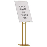 Trade Show Displays 2 pcs Gold 26.5 x 26.5 x 150 cm Steel 3407639