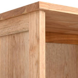 Bathroom Cabinet 42x29x182 cm Solid Wood Walnut 350356