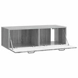 Wall-Mounted TV Cabinet Grey Sonoma 98 x 41 x 30 cm 899041