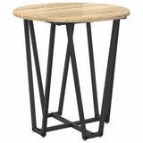 Side Table Set 2 pcs Sonoma Oak and Black 869721