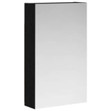 Bathroom Mirror Cabinet Black Oak 30 x 10.5 x 50 cm 889008