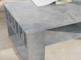 Coffee Table Concrete Grey 92 x 49.5 x 45 cm Engineered Wood 8000111