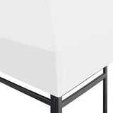Gazebo Top Cover 270 g/m 3x3 m White 312080
