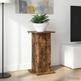 Plant Stand Smoked Oak 30.5 x 30 x 60.5 cm Engineered Wood 899790