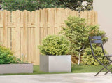 Planter 40x40x40 cm Stainless Steel 860665
