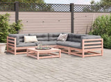 6 Piece Garden Sofa Set Solid Wood Douglas Fir 3299443