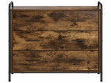 Sideboard Smoked Oak 73 x 33 x 81 cm Engineered Wood 8013820