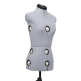 Adjustable Dress Form Female Grey S Size 33-40 288483