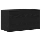 Storage Box Black Oak 84 x 42 x 46 cm Engineered Wood 862633