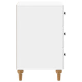 Bedside Cabinet with Drawer High Gloss White 43x 41 x 66.5 cm 894099