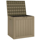 Garden Storage Box Grey 55.5x43x53 cm Polypropylene 364163