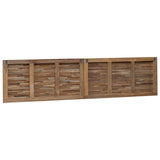 Bed Headboard Natural Solid Teak Wood 42024558