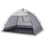 ZNTS Beach Tent 2-Person Grey Quick Release Waterproof 4005298
