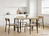 Dining Table 100 x 50 x 75 cm Engineered Wood Sonoma Oak 8007696