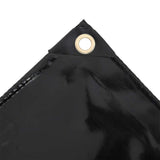 Tarpaulin 650 g/m 3.5x2.5 m Black 151362