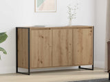 Side Cabinet Artisian Oak 96.5 x 30 x 75 cm Engineered Wood 886611