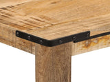 Dining Table 110x55x75 cm Solid Wood Mango 358946