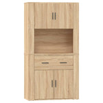 ZNTS Highboard Sonoma Oak Engineered Wood 3185370